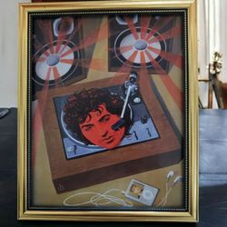 8x10 Framed Original Bob Dylan Print 