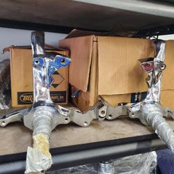 Chrome G-Body And Lincoln Lowrider Suspension Parts 