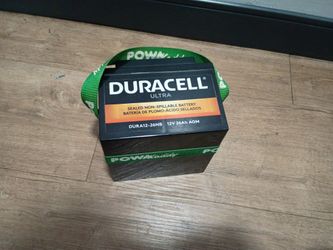 New Duracell Ultra Dura12-26NB
