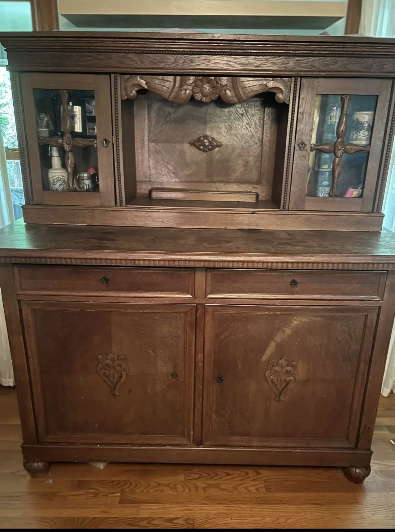 Antique German Hutch