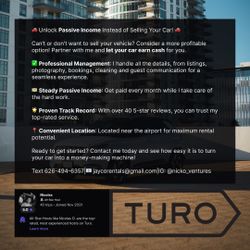 Earn Money With Turo As A Co-host