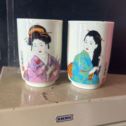 Geisha Tea Cups