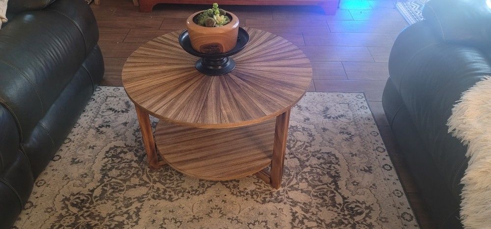Small Wood Coffee Table 