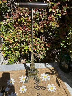Bronze Eiffel Tower Toilet Paper Holder