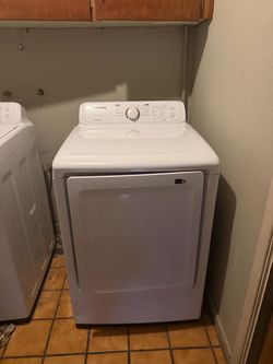White Electric Dryer