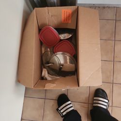 Pot Covers And Plastic Containers 