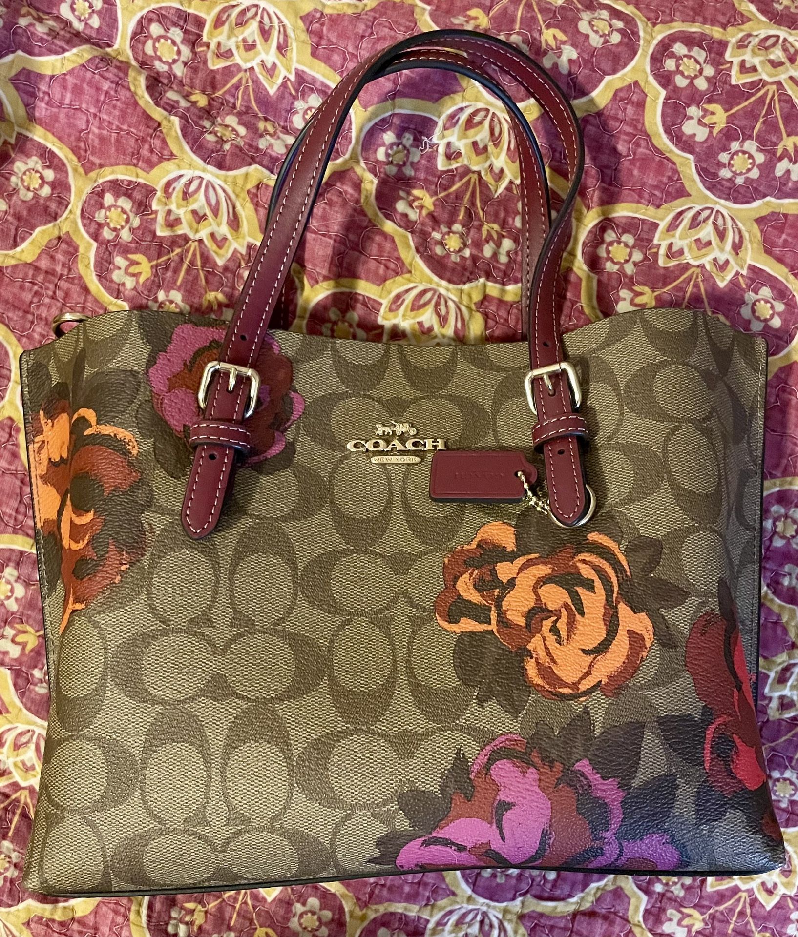Coach small tote bag