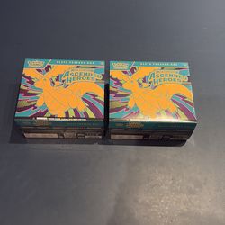 Pokémon TCG Mega Evolution Ascended Heroes Elite Trainer Box (2) Factory Sealed