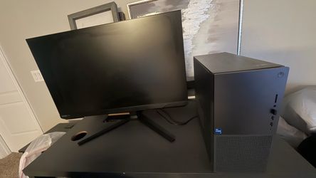 Computer and monitor
