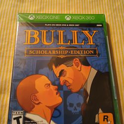 Bully Scholarship Edition XBOX ONE BRAND New Low Price 