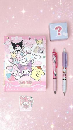 Hello kitty Mystery notepad kit