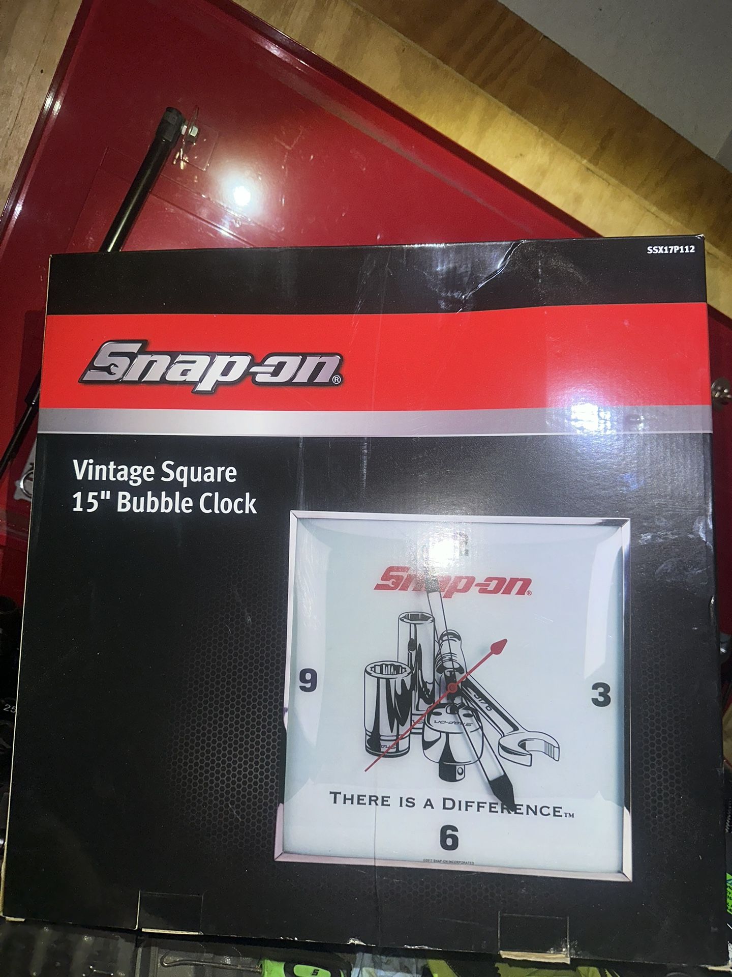 Snap On Vintage Clock