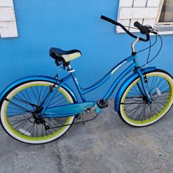 7speeds Beach Cruiser Bike 