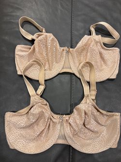 Chantelle bras 36DDD $25/both will only respond to women