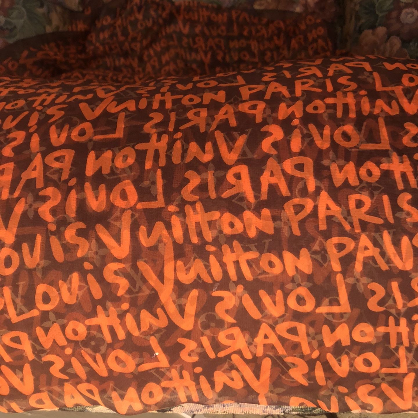 Louis Vuitton Stephen Sprouse Brown And Orange Monogram Graffiti