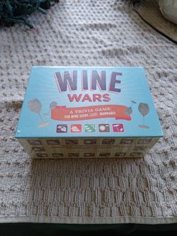 Wine Wars Trivia Game(brand new)