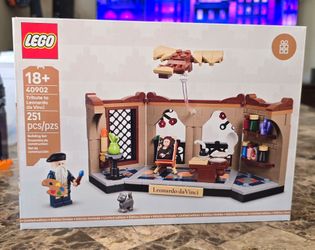 Lego 40902 Tribute to Leonardo da Vinci Limited Edition New!