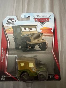 Disney Pixar Cars Sarge Die-Cast Metal Toy
