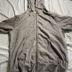 L grey polo Ralph Lauren jacket 