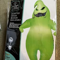 Light up oogie boogie inflatable