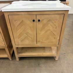 30” Bathroom Vanity - New! 