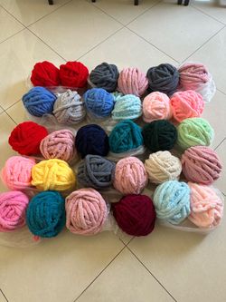 Chunky yarn. $2.99