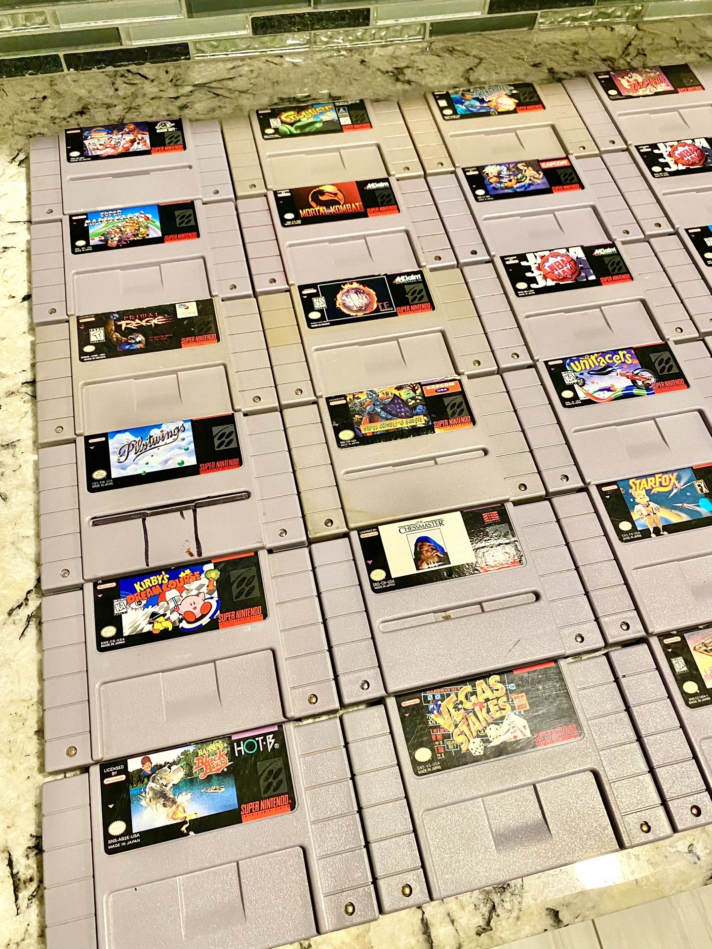 Super Nintendo Games 