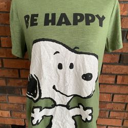 Juniors Snoopy Shirt Size 11/13 Large