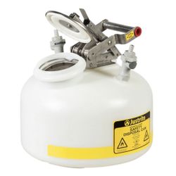 Justrite Safety Chemical Disposal Can. New-Open Box