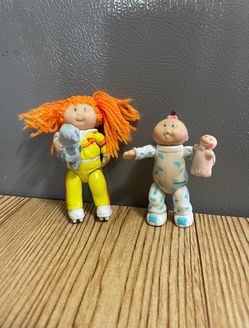 Vintage CPK Cabbage Patch Kids Figures Lot Of 2