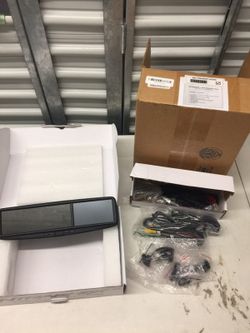 Intraphex int-td43tp-vcpk rearview camera and mirror