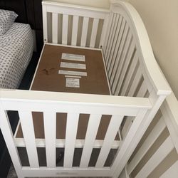 crib convertible to twin bed with crib matress