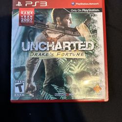 Uncharted Drake’s Fortune PS3