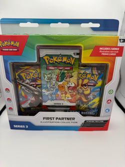 Sealed Pokémon TCG First Partner Illustration Collection (Series 3) - Ships Fast!