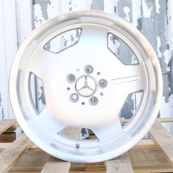 18 INCH STAGGERED SET MERCEDES AERO MONOBLOCK CLASSIC STYLE WHEELS RIMS 18X8 +35 / 18X9 +35 (5X112) CB: 66.6