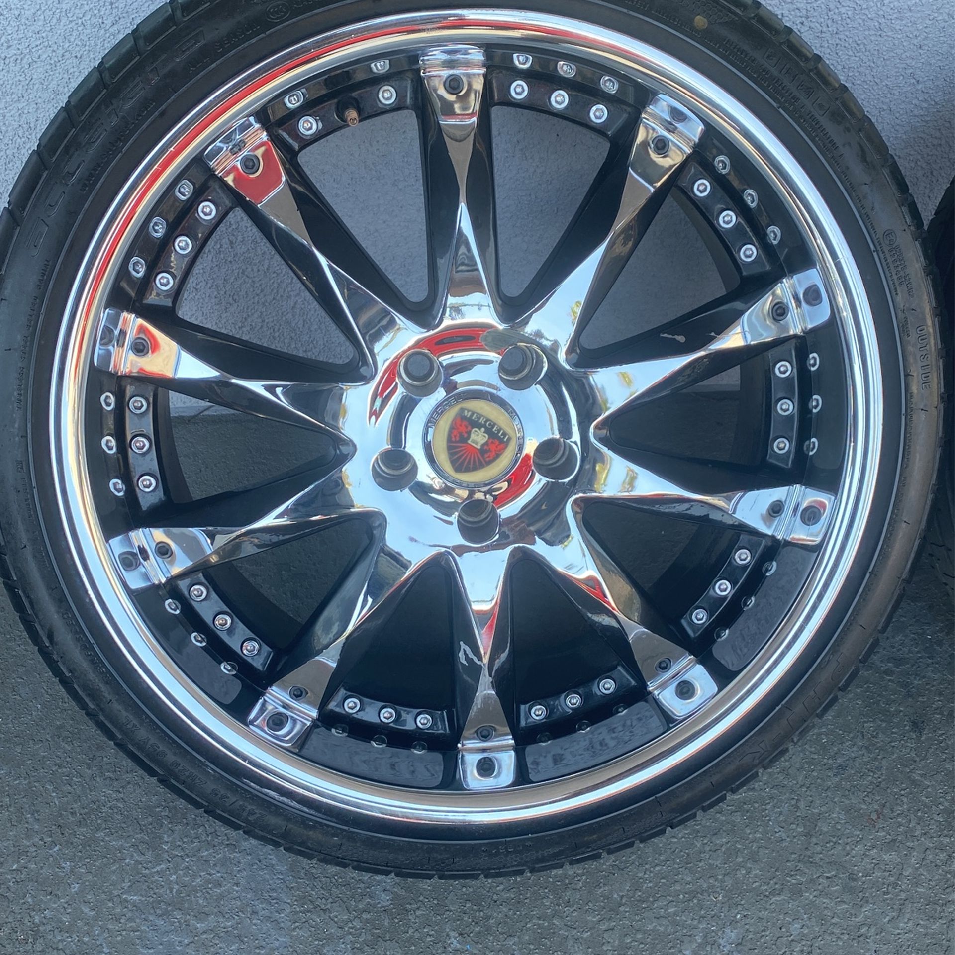 20 Inch 5x114 Merceli Wheels Good Tires for Sale in Fullerton, CA OfferUp