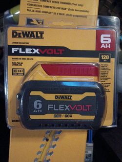 DEWALT FLEX VOLT 6AH BATTERY