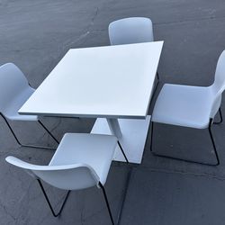 Table and chairs