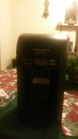 Hamilton beach brew station coffee maker make me an offer