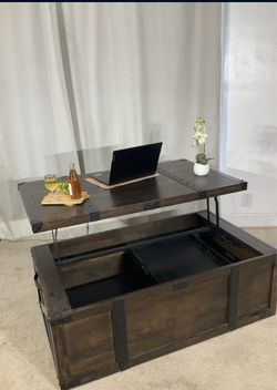 Lift-Top Coffee Table With Storage