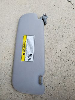 Optima Kia 2015 passenger visor