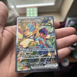 Hops Zacian EX Holo Scarlet & Violet Journey Together NM Condition