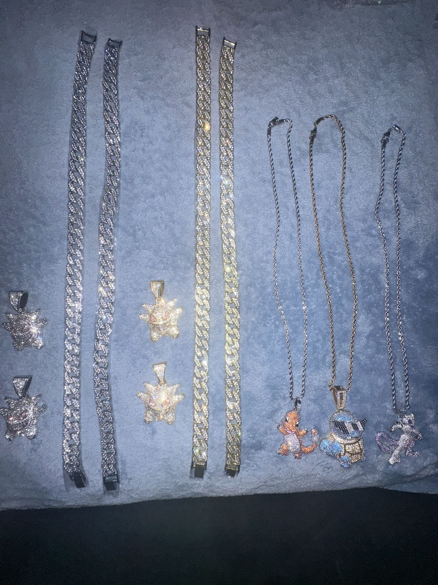 CZ Iced Out Chains & Pendants