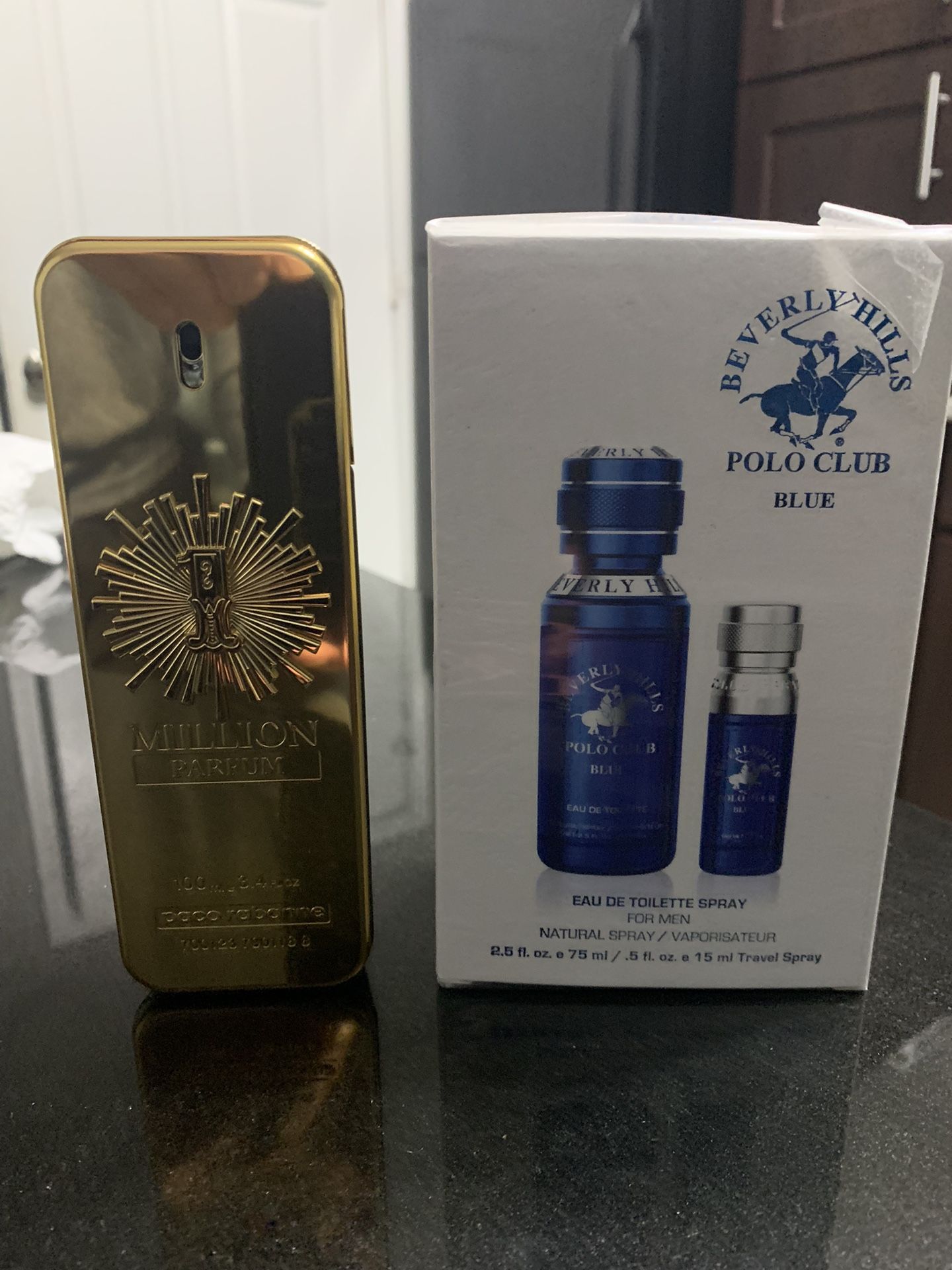 Paco Rabanne and Polo Club Blue Cologne