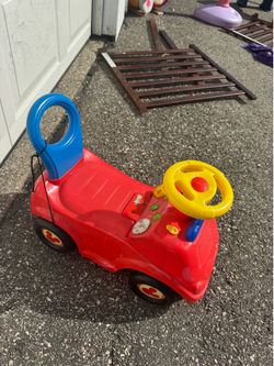 Red Ride-On Toy Car