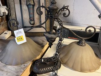 Pool table light, center island light Never installed