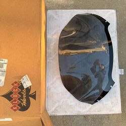 ACE Motorcycle Windshield – Dark Tint – Excellent Condition