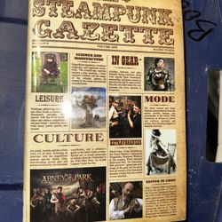 The Steampunk Gazette by Major Thaddeus Tinker