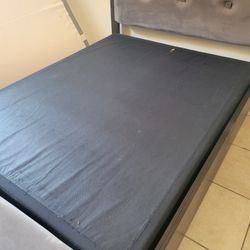 Bed Frame And Dressers With USB Outlets 