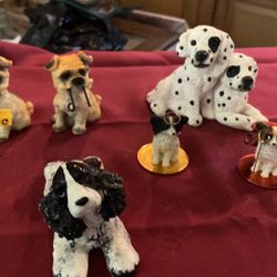 Dog figurines